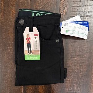 Boys Levi's Classic Black Denim Jeans